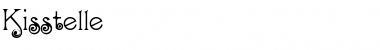 Download Kisstelle Regular Font Title Preview