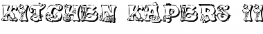 Download Kitchen Kapers II Regular Font Title Preview