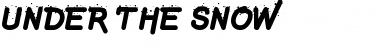 Download Under The Snow Regular Font Title Preview