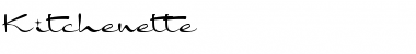Download Kitchenette Regular Font Title Preview