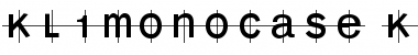 Download KL1MonoCase Regular Font Title Preview