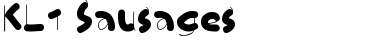 Download KL1_Sausages Regular Font Title Preview