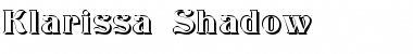 Download Klarissa Shadow Regular Font Title Preview