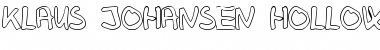 Download Klaus Johansen hollow Regular Font Title Preview