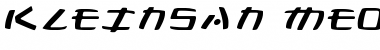Download Kleinsan Regular Font Title Preview