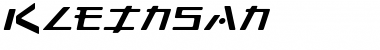 Download Kleinsan Regular Font Title Preview