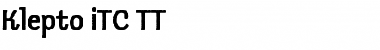 Download Klepto ITC TT Roman Font Title Preview