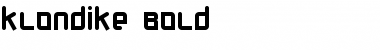 Download Klondike Bold Regular Font Title Preview