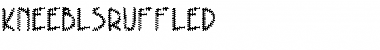 Download KneeblsRuffled Regular Font Title Preview