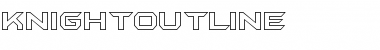 Download KnightOutline Regular Font Title Preview