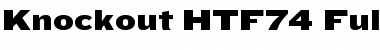 Download Knockout Medium Font Title Preview