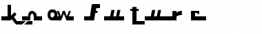 Download Know Future Normal Font Title Preview