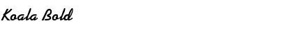 Download Koala Bold Font Title Preview