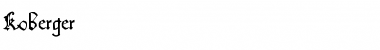 Download Koberger Medium Font Title Preview