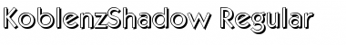 Download KoblenzShadow Regular Font Title Preview