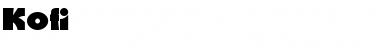Download Kofi Regular Font Title Preview