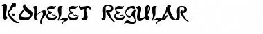 Download Kohelet Regular Font Title Preview