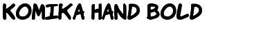 Download Komika Hand Bold Font Title Preview