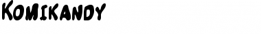 Download Komikandy Regular Font Title Preview