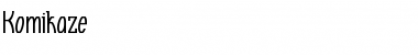 Download Komikaze Regular Font Title Preview