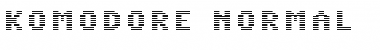 Download Komodore Normal Font Title Preview