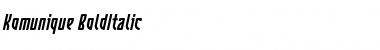 Download Komunique Italic Font Title Preview