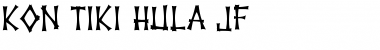 Download KonTikiHulaJF Regular Font Title Preview