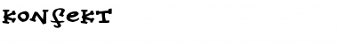 Download Konfekt Regular Font Title Preview