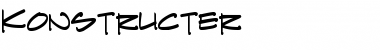 Download Konstructer Regular Font Title Preview