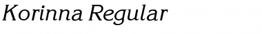 Download Korinna Regular Font Title Preview