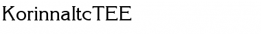 Download KorinnaItcTEE Regular Font Title Preview