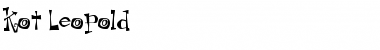 Download Kot Leopold Regular Font Title Preview