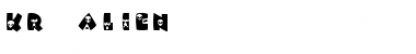 Download KR Alien Regular Font Title Preview