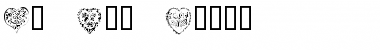 Download KR All Heart Regular Font Title Preview