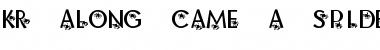 Download KR Along Came A Spider Regular Font Title Preview