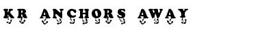 Download KR Anchors Away Regular Font Title Preview