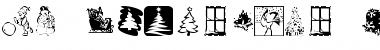 Download KR Christmas 2001 Regular Font Title Preview