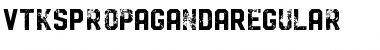 Download Vtks Propaganda Regular Font Title Preview