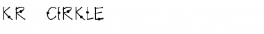 Download KR Cirkle Regular Font Title Preview