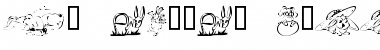 Download KR Easter Bunnies Regular Font Title Preview