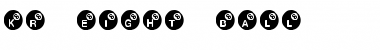 Download KR Eight Ball Regular Font Title Preview