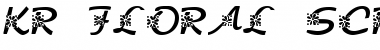 Download KR Floral Script Regular Font Title Preview