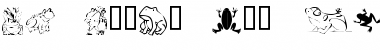 Download KR Frogs for Jennifer Regular Font Title Preview