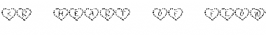 Download KR Heart of Flowers Regular Font Title Preview
