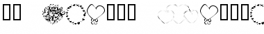 Download KR Hearts Galore Regular Font Title Preview