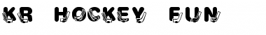Download KR Hockey Fun Regular Font Title Preview