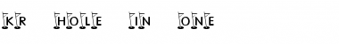 Download KR Hole In One! Regular Font Title Preview
