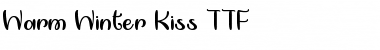 Download Warm Winter Kiss Regular Font