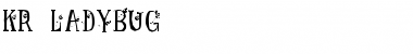Download KR Ladybug Regular Font Title Preview