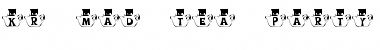 Download KR Mad Tea Party Regular Font Title Preview